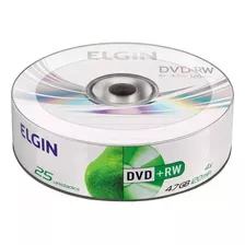 Dvd+rw Disco Virgem Kit C/ 25 Und