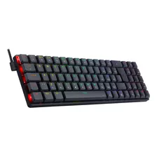 Teclado Gamer Ashe Rgb Mecanico Switch Marrom