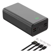 Cargador Inalambrico Power Bank 50.000mah Pzx V50 Autoid