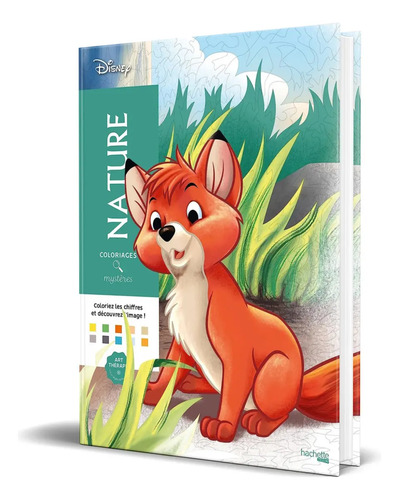 Disney Nature Libro Para Colorear Por Números Hachette