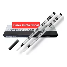 2 Refil Tinta Cargas Preta Caneta Montblanc Rollerball Média