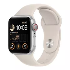 Apple Watch Se 44mm A2724 Aluminio Silver Sport Band 4g