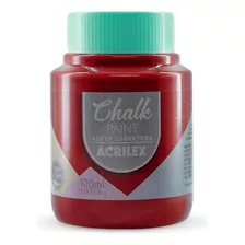 Tinta Acrílica Chalk Paint 100ml Acrilex Vermelho Nepal 816