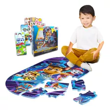 Puzzle De Espuma Paw Patrol Para Bebês E Crianças - 25 Peças