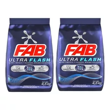 Detergente Fab Ultra Flash 9 K - Kg a $11856