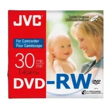 Mini Dvd-rw Jvc 1.4gb-30min Regrabable.oferta Caja 10 Unidad