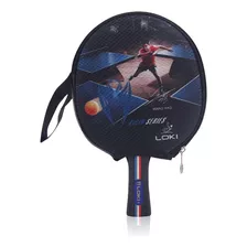 Raquete Tenis De Mesa Classica Loki 2 Borrachas Rxton 