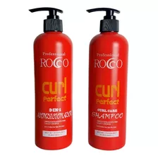  Shampoo + Acondicionador Control Y Cuidado De Rizos Rocco