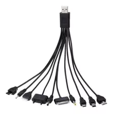 Cable Usb Con 10 Conector Diferentes