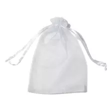 10 Bolsas De Organza De 10 X 15 Cm.