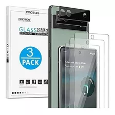 Protectores De Pantalla Para Google Pixel 6a Vidrio T 3+ 2