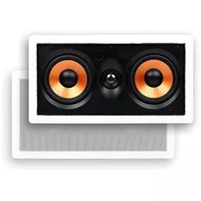 Micca Mcs Center Channel Inwall Speaker Con Doble Woofer De 