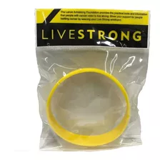 Pulsera Livestrong Live Strong Silicon Amarillo Grande Xgran