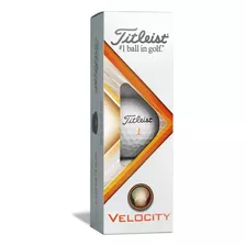 Buke Golf - Pelota Titleist Velocity Blanca X3