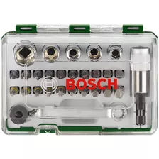 Kit De Bits, Soquetes E Catraca Promoline 27 Peças Bosch