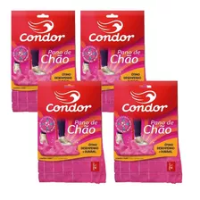 Pano Condor 50x70cm Multiuso Para Limpeza De Microfibra 4 Un