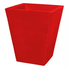 Vaso Planta 35x30 Trapézio Texturizado Polietileno