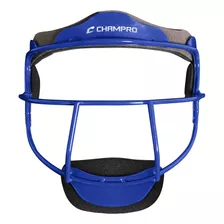Careta Proteccion Softbol Champro Cm01 Azul