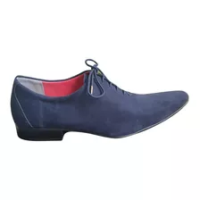 Sapato Masculino Italian Branco Oxford Blue Bucky Ref:945