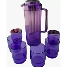 Tupperware Conjunto Jarra 2 Litros + Copos Murano Kit