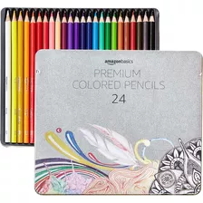 Lapices De Colores Amazon Basics Premium - 24 Colores