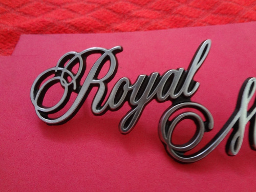 Emblema Dodge Royal Monaco Original (b) Foto 4