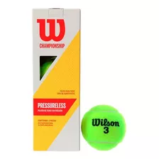 Pelota De Tenis Championship Sin Presion Wilson