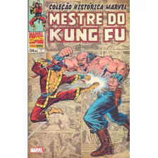 Coleção Histórica Marvel: Mestre Do Kung Fu - Volume 1, De Englehart, Steve. Editora Panini Brasil Ltda, Capa Mole Em Português, 2018