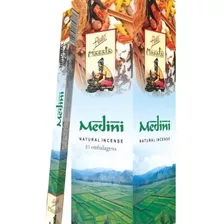 Incenso Flute Massala 25 Caixas De 7 Varetas Cada Fragrância Medini