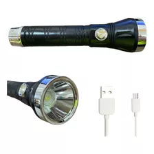 Lanterna Alfacell Recarregável Bivolt Portátil 1led Cabo Usb