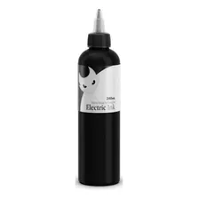 Tinta Para Tatuagem Tatto Electric Ink 240ml Preto Linha