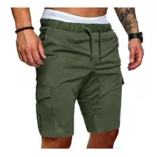 Bermuda Jogger Gabardina Cargo Colores Calidad Premium Hard 