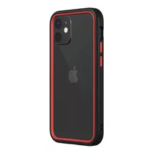 Funda Protectora Rhinoshield Para iPhone 12 Mini Black Red