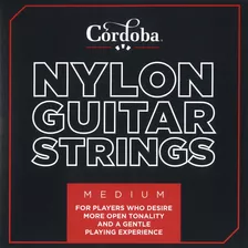 Cordoba Juego De 6 Cuerdas De Nailon Para Guitarra, Tensió.