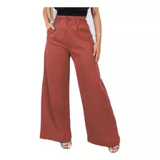 Calça Feminina Pantalona Social Estilosa