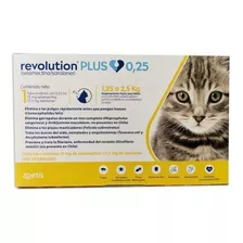 Revolution Plus Gato 1.25 A 2.5kg Antiparasitario Int / Ext