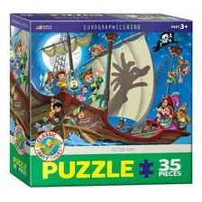 Eurographics Peter Pan 35 Piezas Puzzle