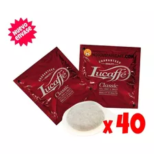 40 Pods E.s.e. Café Italiano Lucaffè Envío Gratis