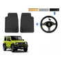 Tapetes 3d Logo Suzuki + Cubre Volante Jimny 2020 A 2023