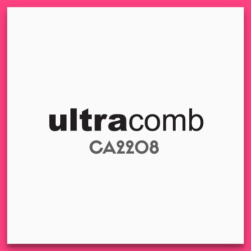 Cafetera Ultracomb Augusta Ca-2208 Semi Automática Negra De Filtro 220v