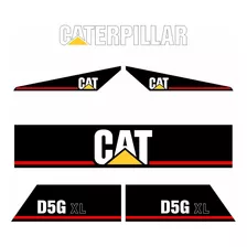 Kit De Adesivo Para Caterpillar D5g Xl