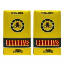 Kit 2 Erva Mate Chimarrão Uruguaio Tradicional 500g Canarias