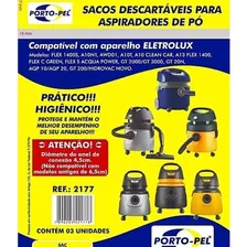 6 Sacos Aspirador Pó Electrolux Flex1400 Awd01 Aqp20 Gt3000