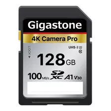 Gigastone Tarjeta Sd De 128 Gb V30 Sdxc Tarjeta De Memoria .