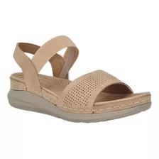 Chalas De Verano Con Elástico // 09095 // Sandalias // Beige