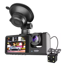 Cámara De Carro 3 Lentes Dvr Dash Cam 1080p Ausek Ak-g104f