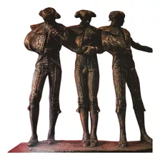  Tres Toreros, Escultura De Serie De Esculturas 