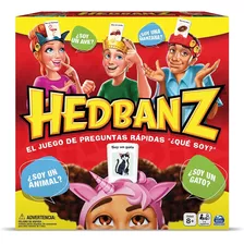 Juego De Mesa Spin Master Hedbanz 2-6 Jugadores