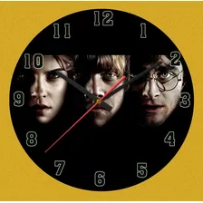 Reloj En Mdf De 3mm 40 Cm Diametro Harry Potter 21