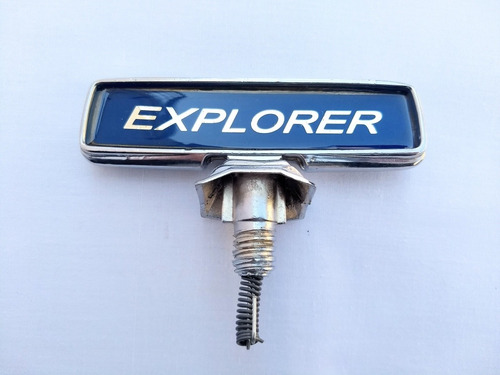 Emblema Cofre Ford Explorer 1980-1986 Color Azl  Foto 3